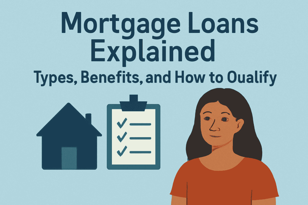 Learn everything about mortgage loans — from types and benefits to qualification requirements. Compare fixed, adjustable, FHA, VA, and USDA loans.